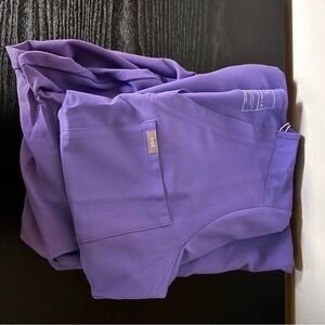 M figs catarina/zamora regular length set NWT amethyst